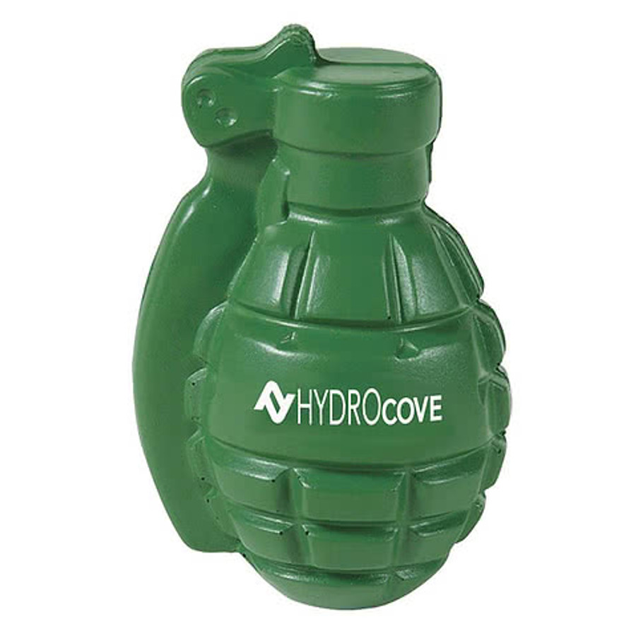 Green Grenade Stress Reliever in GREEN