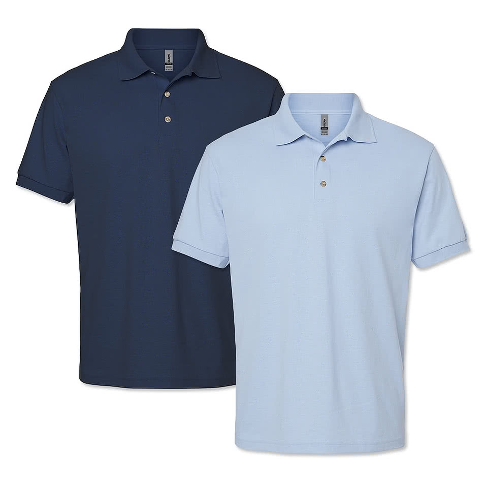 Gildan DryBlend 50/50 Jersey Polo - Embroidered