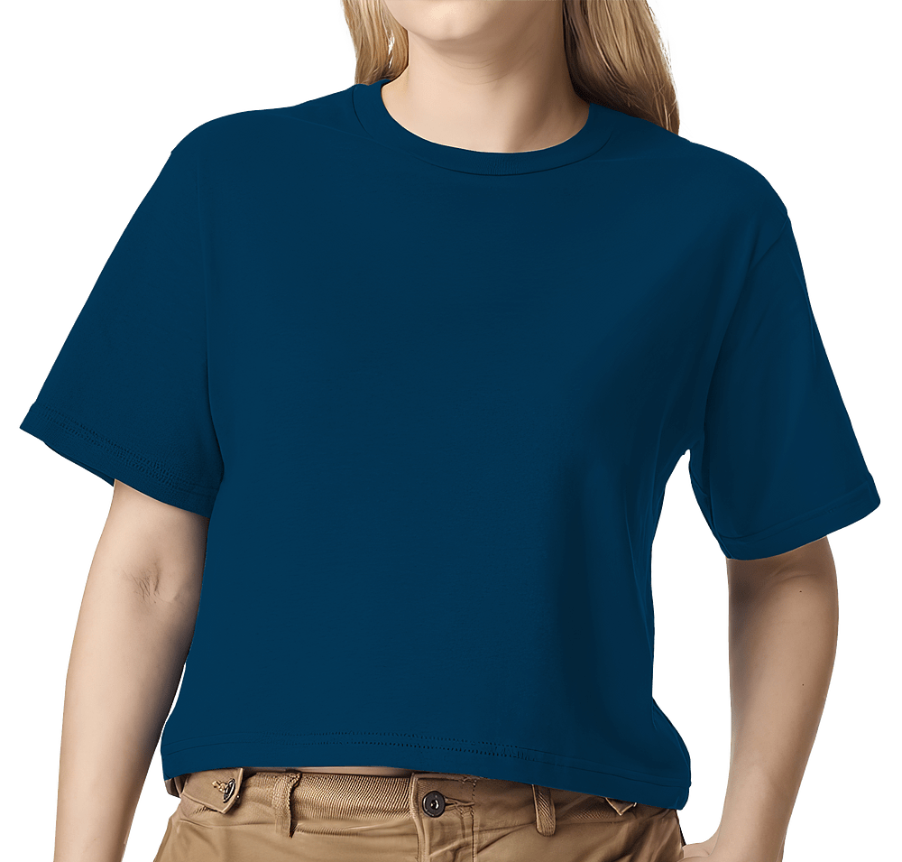 American Apparel Women's Fine Jersey Boxy T-shirt-default
