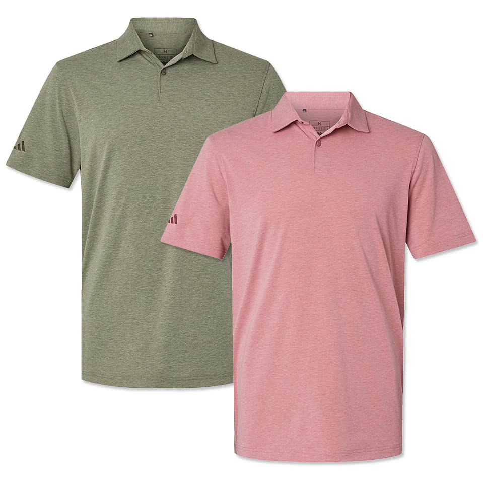 Adidas Recycled Blend Performance Polo - Embroidered