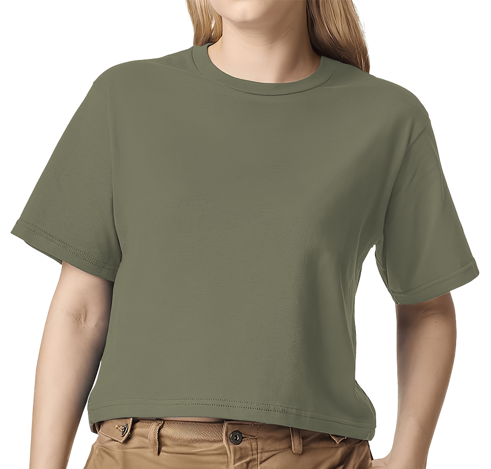 American Apparel Women's Fine Jersey Boxy T-shirt-default