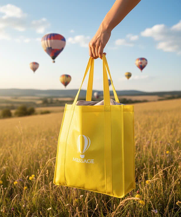 Every Day Non-Woven Shopper Tote Bag