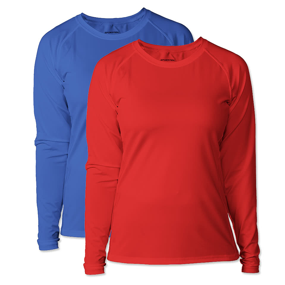 Sport-Tek Women's Long Sleeve Rash Guard Shirt