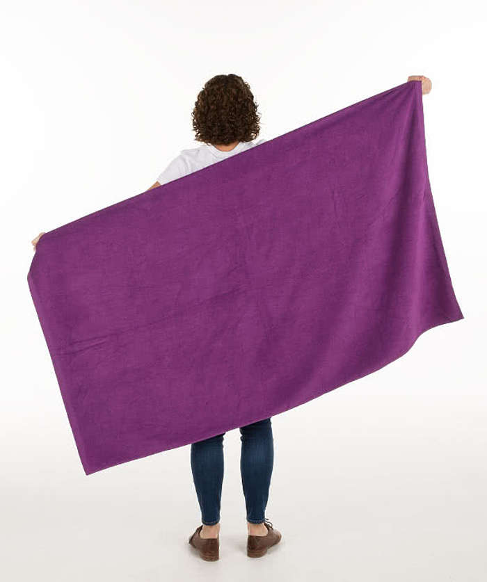 Midweight Embroidered Beach Towel