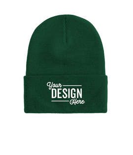 Port & Company Cuff Beanie - Color: Athletic Green