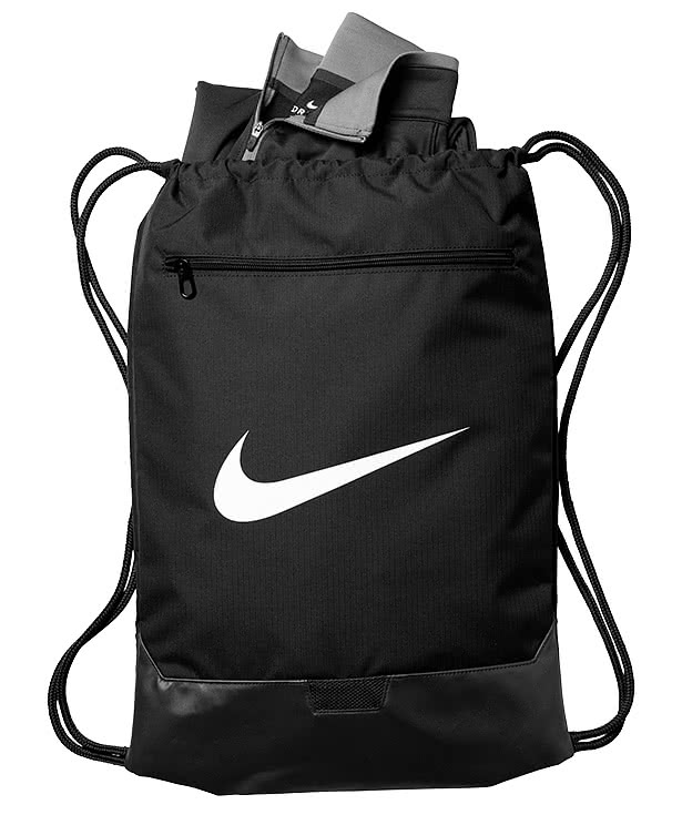 Personalized nike hot sale drawstring bags