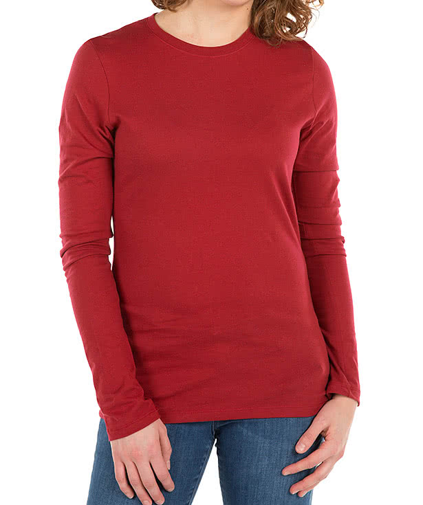 Bella + Canvas Women's Slim Fit Long Sleeve Jersey T-shirt