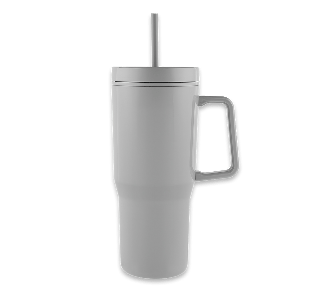 28 oz. Intrepid Recycled Tumbler with Straw-default