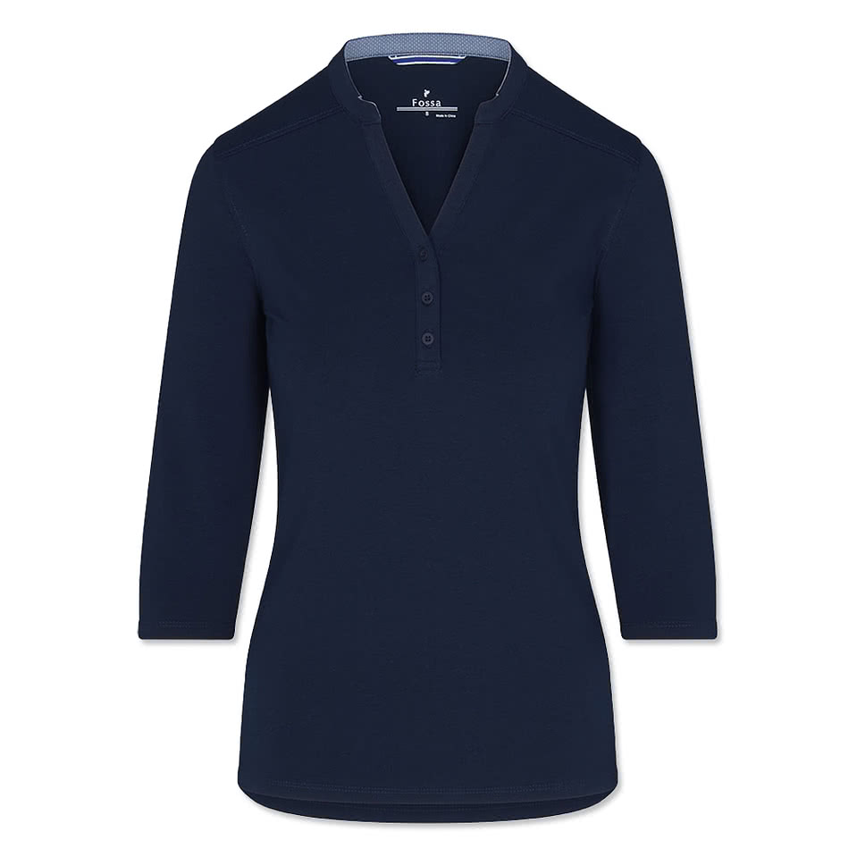 Fossa Apparel Women's Montauk Eco Performance Henley