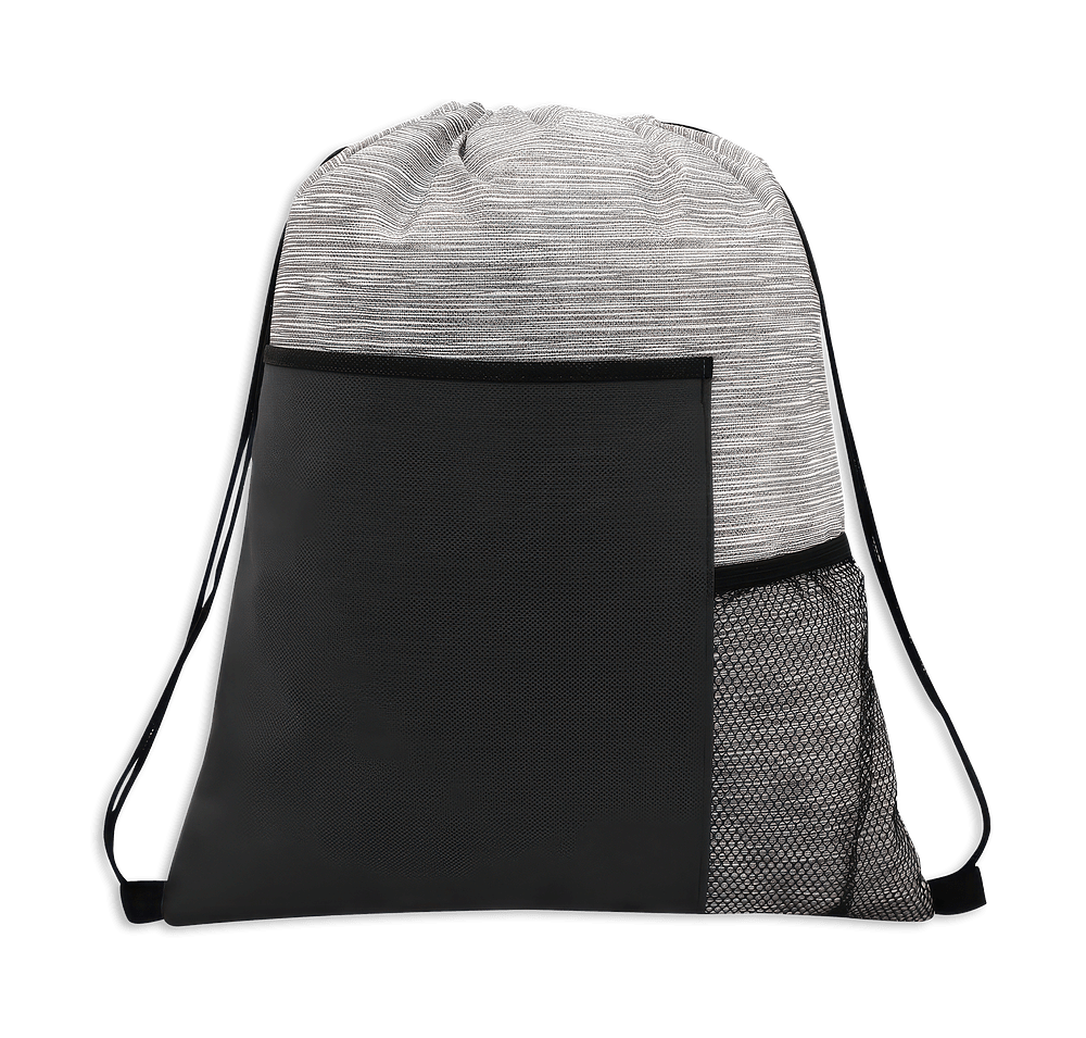 Full Color Fresno Non-Woven Drawstring Bag-default