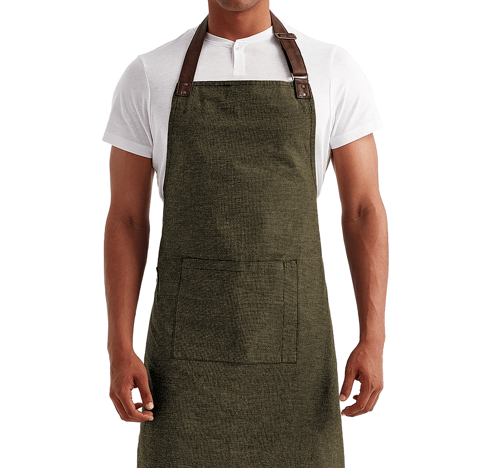 Artisan Collection Annex Oxford Full Length Pocket Apron - Printed-default
