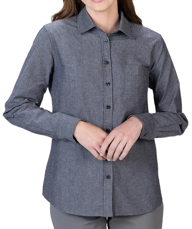 Edwards Women's Chambray Long Sleeve Shirt