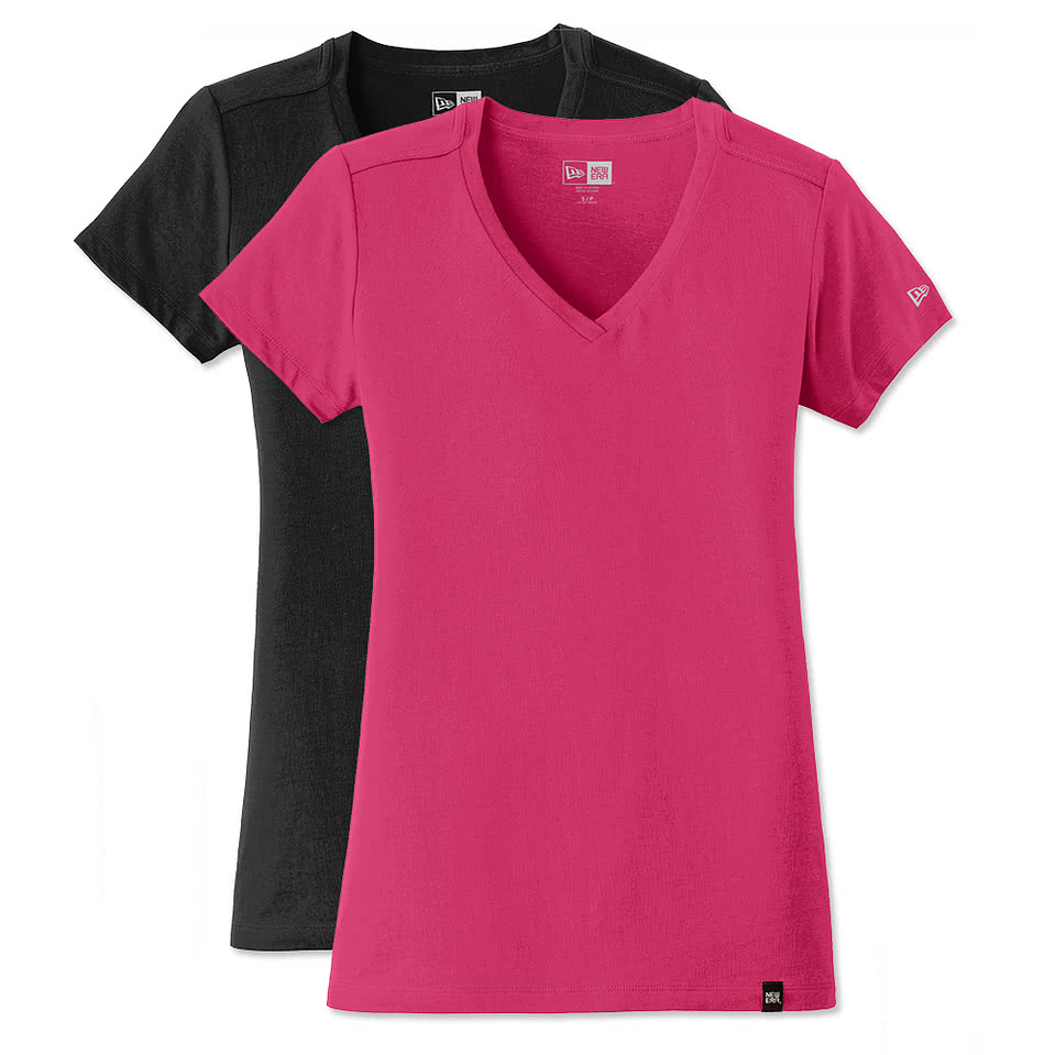 New Era Women's Heritage Blend V-Neck T-shirt