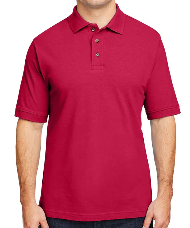 Harriton Cotton Pique Polo