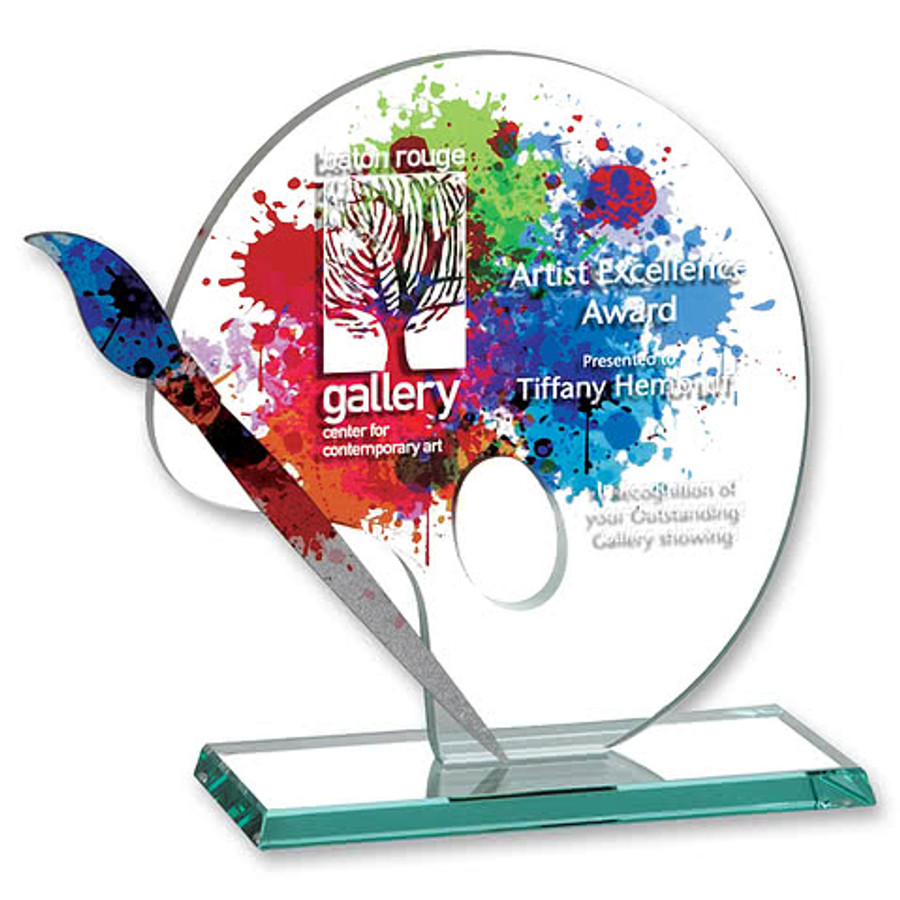 Artist Palette Award in Clear