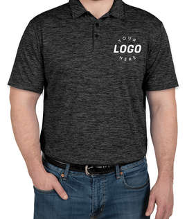 Sport-Tek Electric Heather Performance Polo