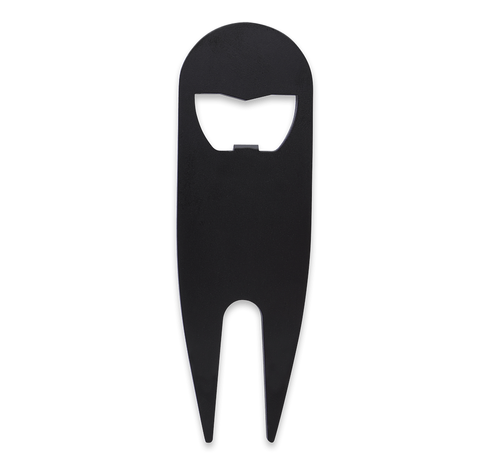 Laser Engraved Modern Divot Tool with Bottle Opener-default