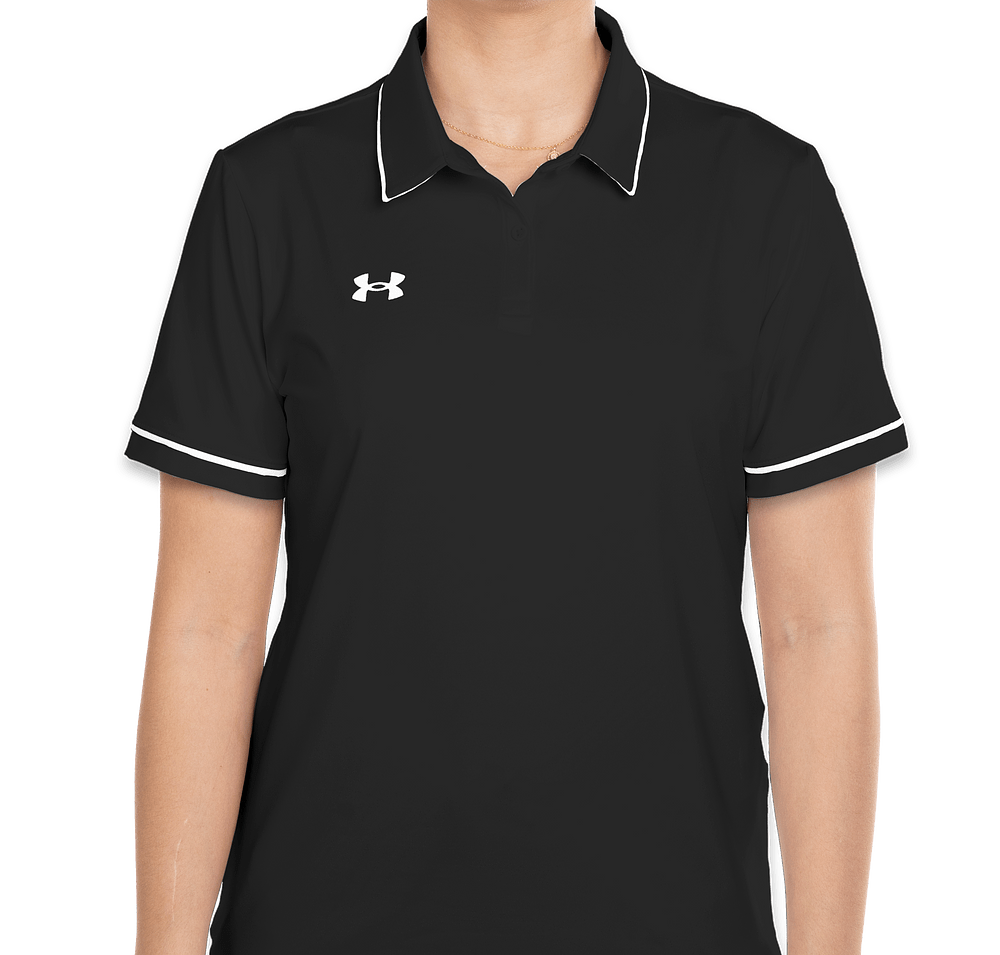 Under Armour Women's Tipped Team Performance Polo - Printed-default