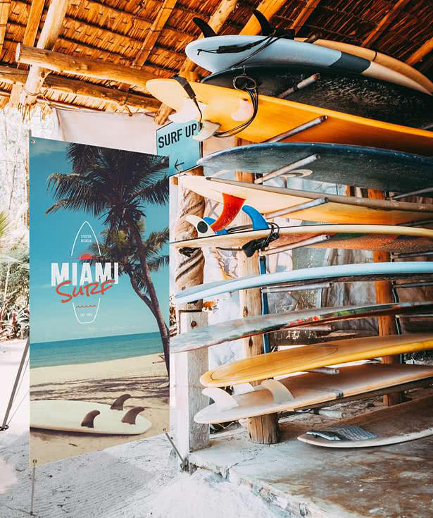 Full Color 32" x 72" Tripod Banner Display Kit