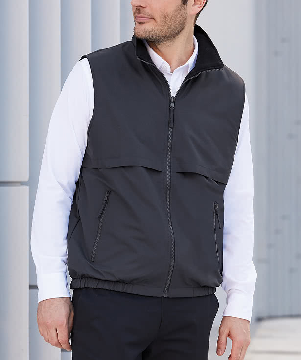 Port Authority Reversible Charger Shell Fleece Vest