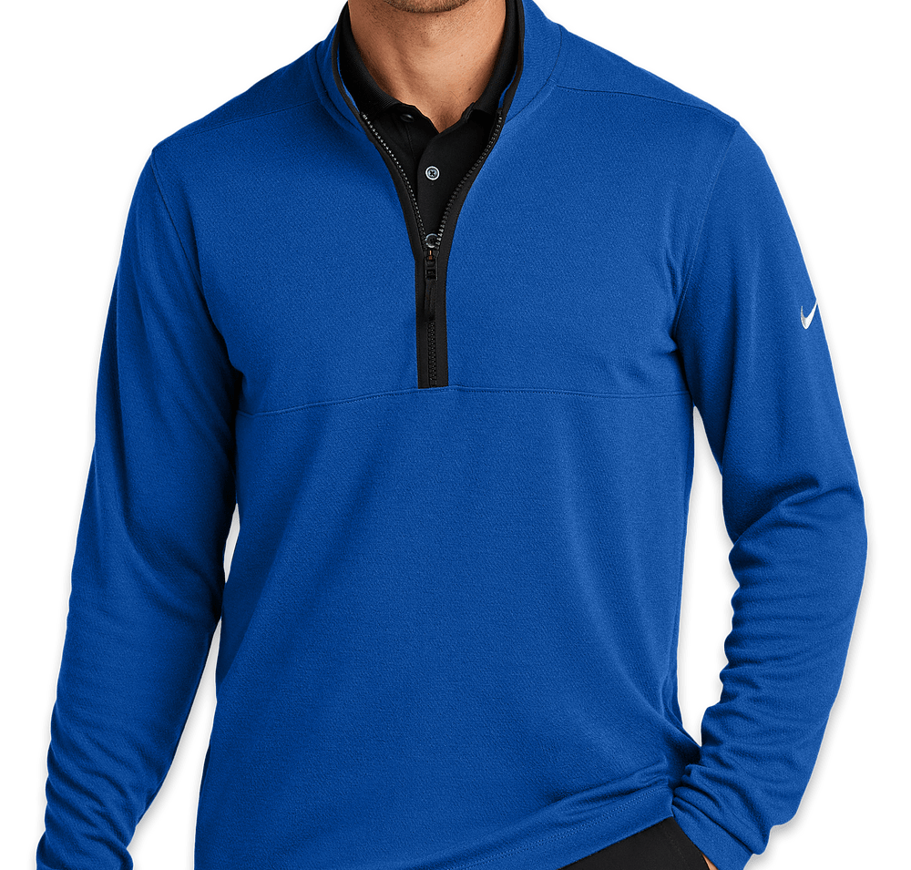 Nike Textured Lightweight Quarter Zip Sweatshirt-default