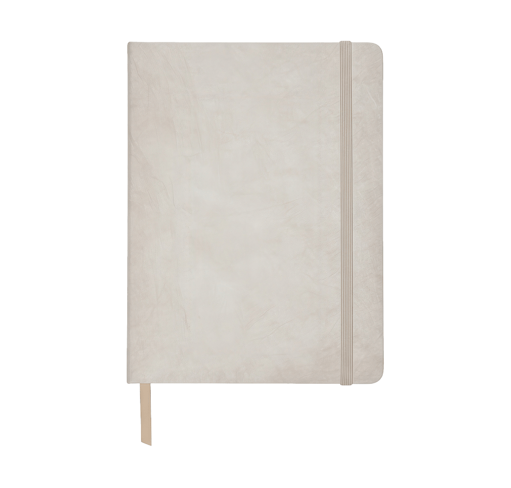 Debossed Granite Hard Cover Notebook-default