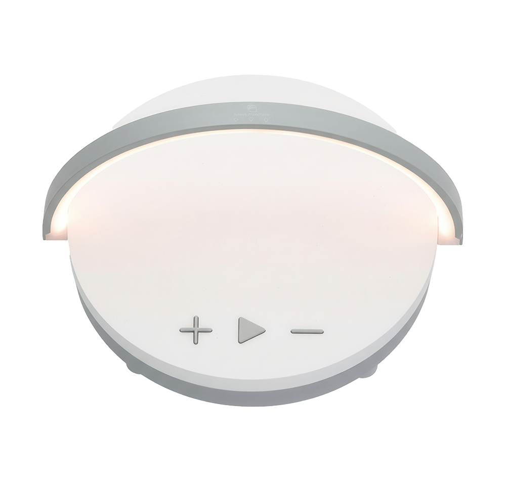 Archway Wireless Speaker with 5W Wireless Charger + Touch Light-default