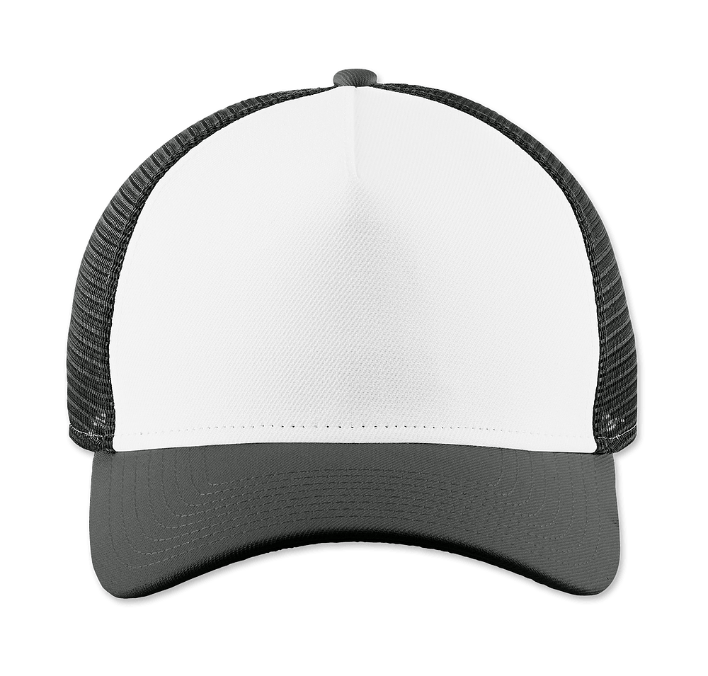 New Era A-Frame Five-Panel Snapback Trucker Hat - Printed-default