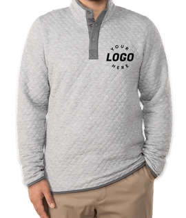 Marine Layer Corbet Quilted Snap Pullover