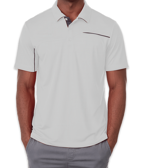 Elevate Wilcox Snag Resistant Performance Polo in White