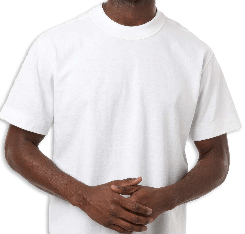 American Apparel Heavyweight Mid-Length Cotton T-shirt-default