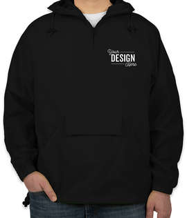 Ultra Club Hooded Packable Anorak - Color: Black