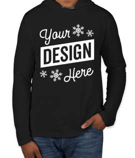 Gildan Hooded Long Sleeve T-shirt