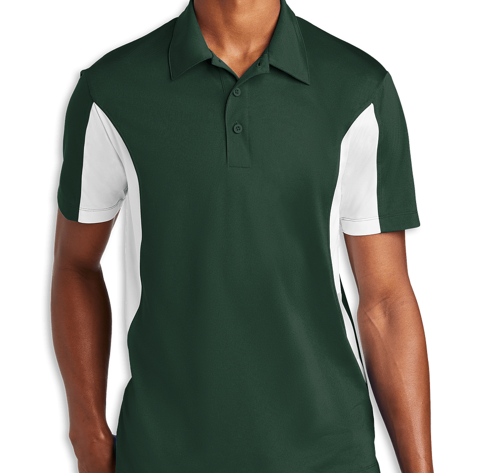 Sport-Tek Sport-Wick Colorblock Micro Pique Performance Polo-default
