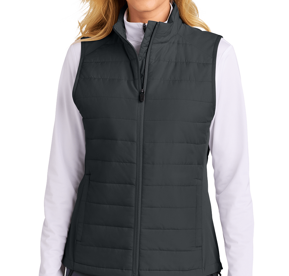 Sport-Tek Women's Movement Hybrid Soft Shell Vest-default