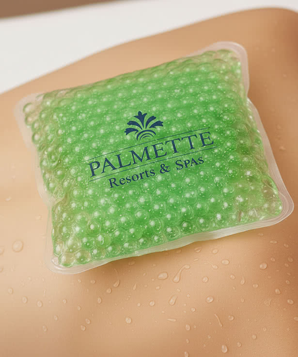 Square Aqua Pearls Hot/Cold Pack