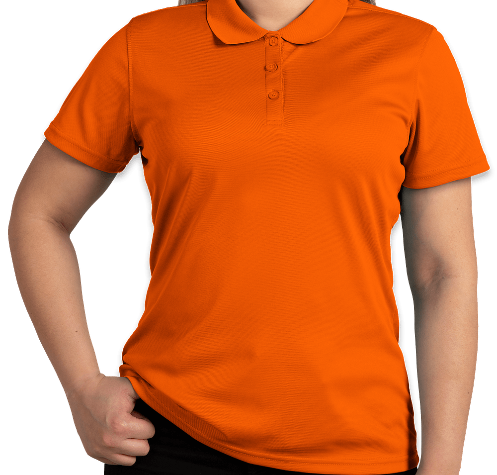 Clique by Cutter & Buck Women's Spin Eco Performance Pique Polo - Printed-default