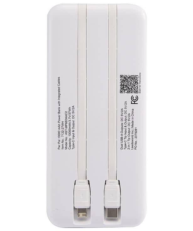 Full Color Pwr Pal 10,000 mAh Portable Power Bank
