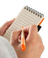 Recycled Mini Flip Spiral Jotter with Pen