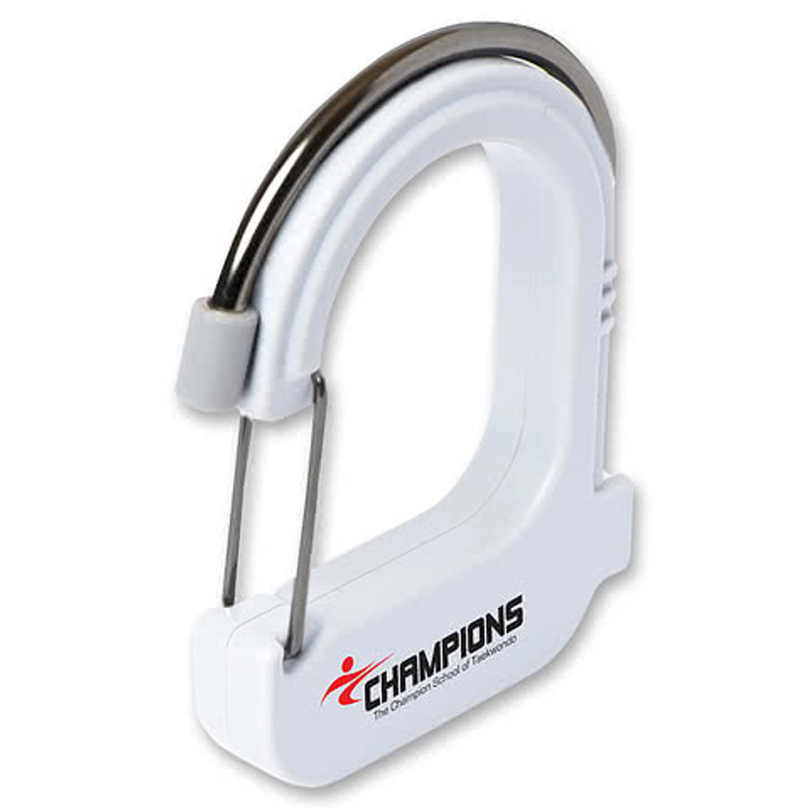 Folding Bag Hanger in White