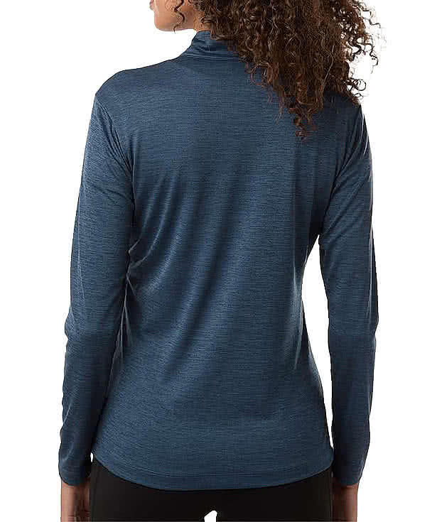 AllPro Women's Pro-Lock Melange Quarter Zip Performance Shirt