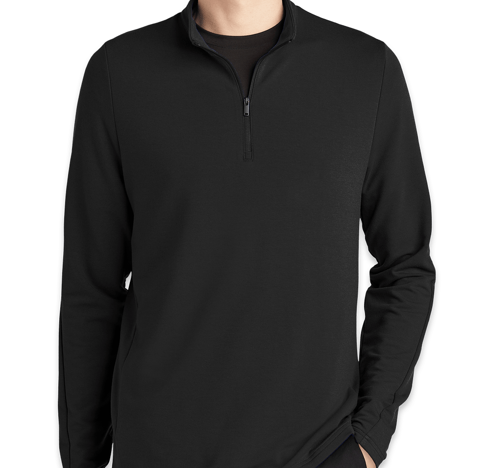 Mercer+Mettle Stretch Quarter Zip Sweatshirt-default