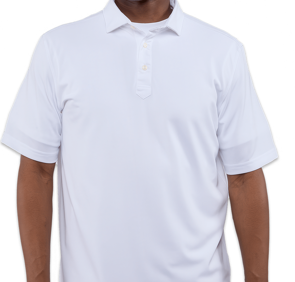Stitch Solid Short Sleeve Pique Performance Polo-default