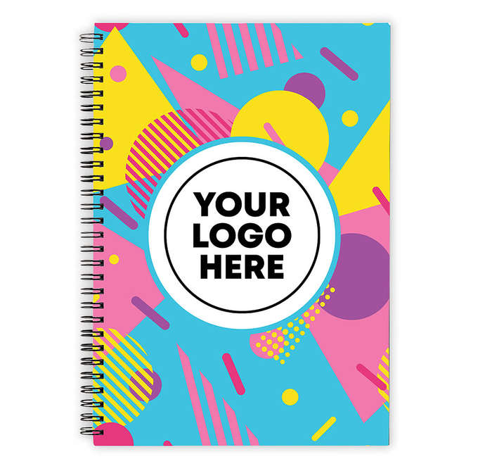 90s Pattern JournalBooks ® Spiral Notebook