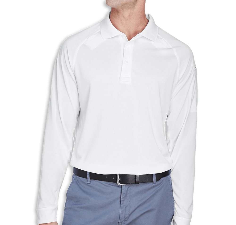 Harriton Advantage Tactical Long Sleeve Performance Polo-default