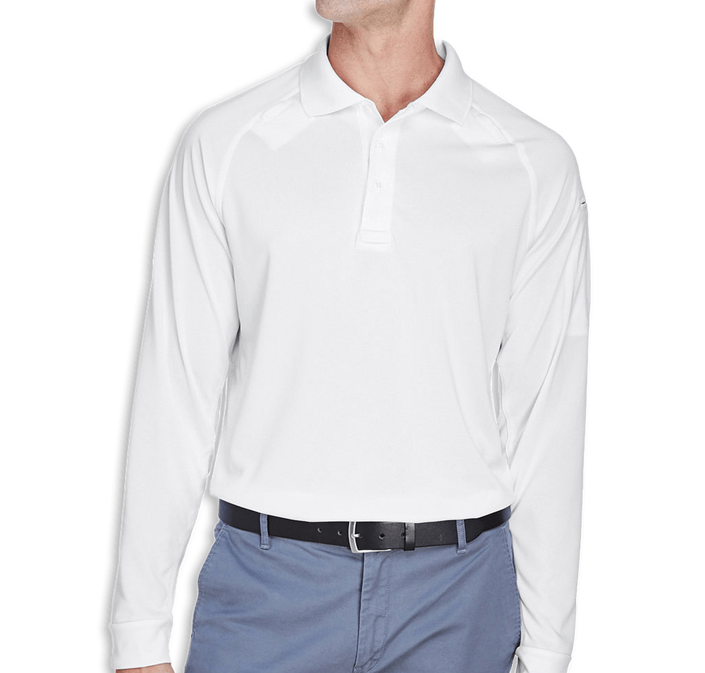 Harriton Advantage Tactical Long Sleeve Performance Polo - Printed-default