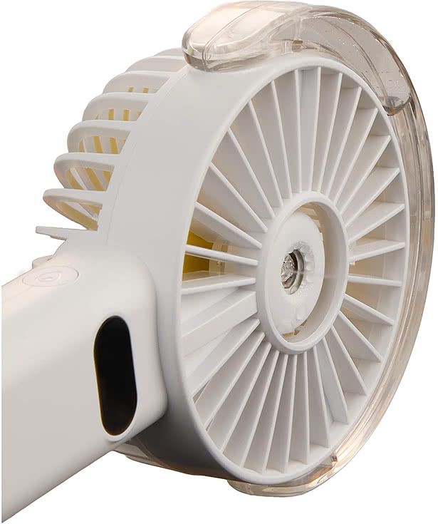 Rechargeable Portable LED Fan with Water Mist