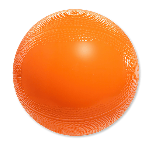 4" Mini Basketball in Orange