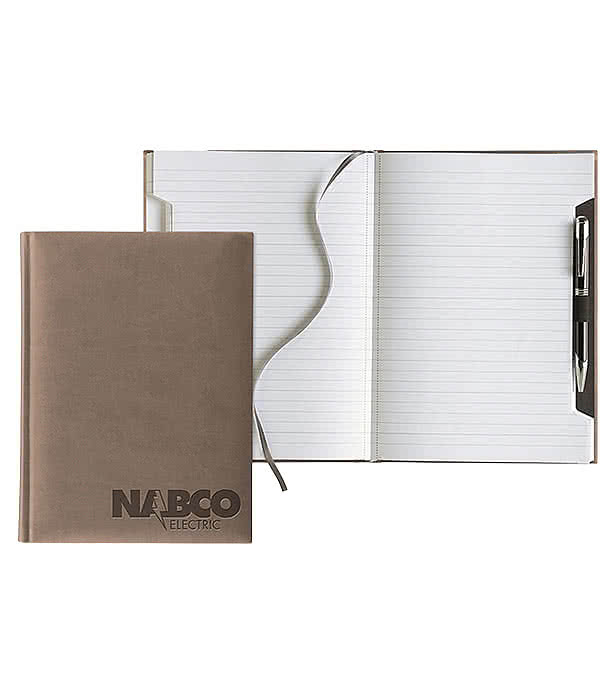 Castelli Debossed Tucson Scribe Grande Lined Hard Cover Notebook