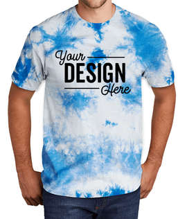Port & Company Crystal 100% Cotton Tie-Dye T-shirt - Color: True Royal